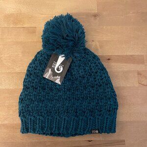 Mountain Hardwear Ws Snow Capped Beanie, Jack Pine color (teal green), one size